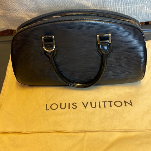 Authentic Louis Vuitton black bag - Picture 1 of 3